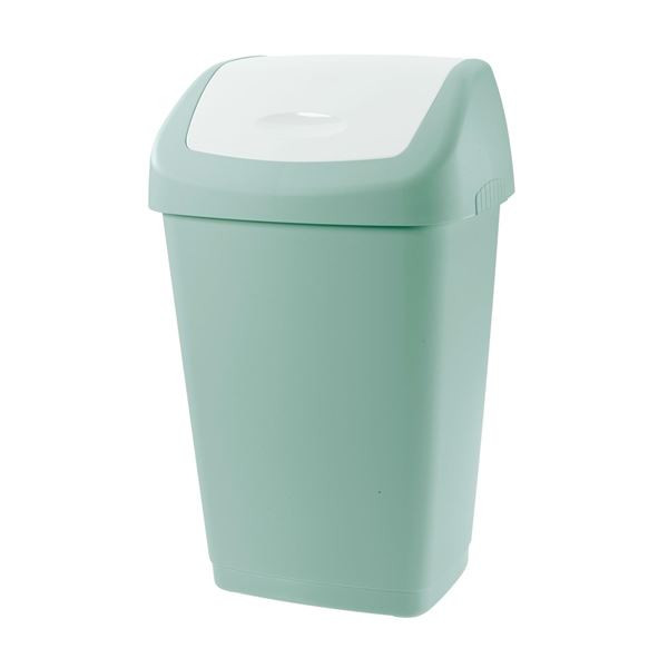 Odpadkový koš Tontarelli Aurora - 15 l, zelený