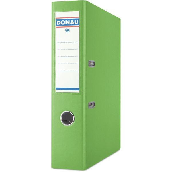 Pák.pořadač Donau Master - A4, 7 cm, jasně zelený