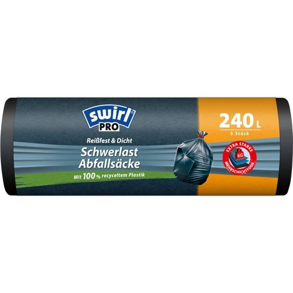 Pytle na odpad Swirl PROFI - 240 l, 5 ks