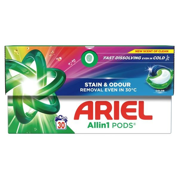 Kapsle na praní Ariel All in 1 PODS  Color- 30 PD