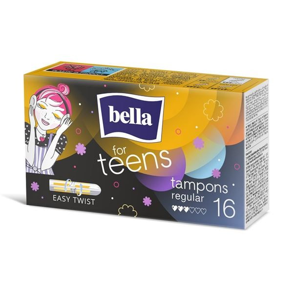 Tampony Bella for Teens - Regular, 16 ks