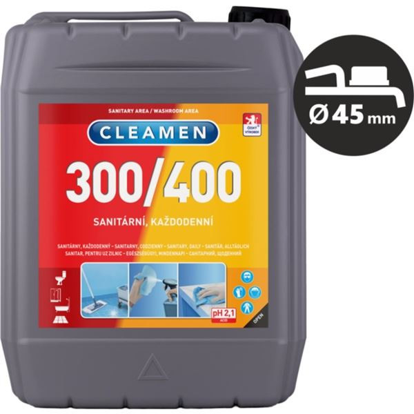 Čisticí prostředek Cleamen 300/400 - sanitární, 5l