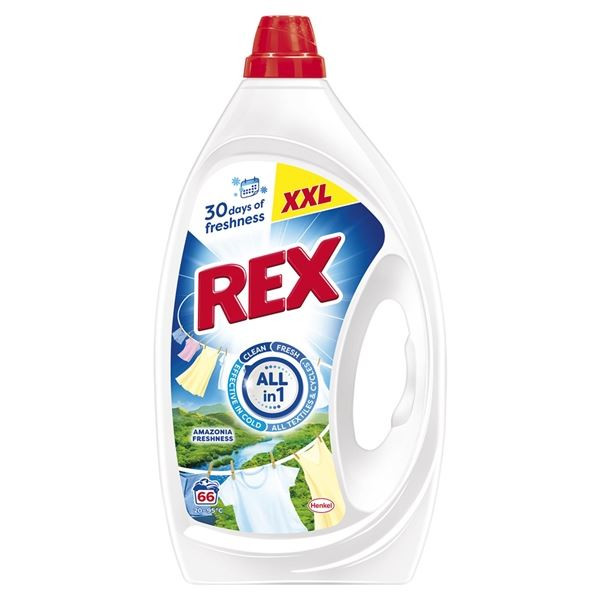 Gel na praní Rex – Amazonia Freshness, 66 PD