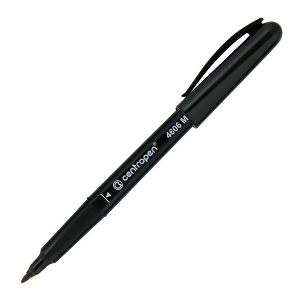 Popisovač na CD Centropen 4606, černý