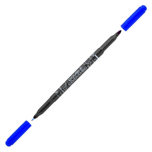 Popisovač na CD Centropen 3616 DOUBLE, modrý