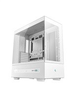 DEEPCOOL Case CH690 DIGITAL WH, ATX, Průhledná bočnice, bílá