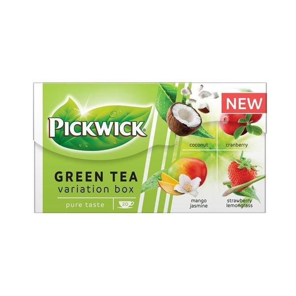 Zelený čaj Pickwick Zelené variace, 20x 1,5 g