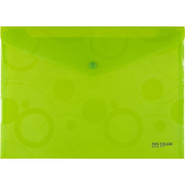 Zakládací pouzdro s drukem NEO COLORI A4, zelené