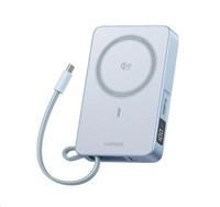 UGREEN magnetická powerbanka MagFlow 10000mAh s diplejem