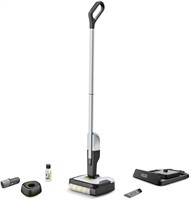 Karcher FC 2-4 Battery Set podlahová myčka, 2v1, 200 ml, baterie, LED kontrolka, černá / stříbrná