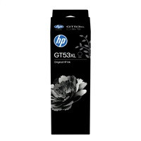 BAZAR - HP GT53 135ml Black Original Ink Bottle (6,000 pages) - Poškozený obal (Komplet)