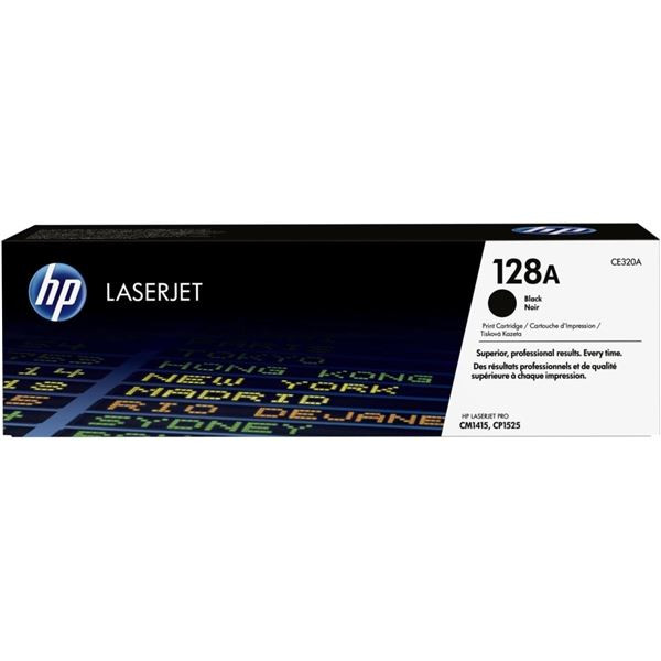 Toner HP CE320A, černý
