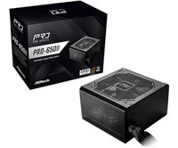 ASROCK zdroj PRO-650B, 650W, 80Plus Bronze, 120 mm, ATX 3.1