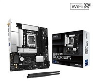 ASRock MB Sc LGA1851 B860M ROCK WIFI, Intel B860, 2xDDR5, 1xHDMI, 1x DP, WiFi,  mATX