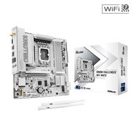 ASRock MB Sc LGA1851 B860M Challenger WiFi WHITE, Intel B860, 4xDDR5,1xHDMI, WiFi, mATX