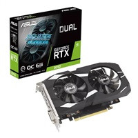 ASUS VGA NVIDIA GeForce RTX 3050 DUAL OC 6GB, RTX 3050, 6GB GDDR6, 1xDP, 1xHDMI, 1xDVI