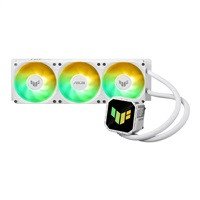 ASUS vodní chladič CPU AIO TUF GAMING LC III 360 ARGB White, 3x120mm, LGA1851, AM5