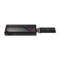 ASUS Externí box pro SSD M.2 ROG STRIX AIOLOS, USB 3.2 Gen 2x2, ARGB, černá