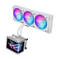 ASUS vodní chladič CPU AIO ROG RYUO IV SLC 360 ARGB, 3x120 mm, LGA1851, AM5, bílá