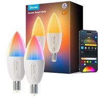 Govee Smart žárovka RGBWW 5W-50W 450lm E14 Long Life 2ks Matter