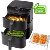 Cosori Turbo Tower horkovzdušná fritéza 10,8 L, keramika, černá