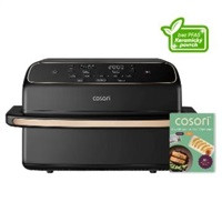 Cosori Dual Blaze Twin Fry Compact horkovzdušná fritéza 8,6 L, keramika, černá