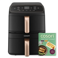 BAZAR - Cosori Turbo Tower Compact horkovzdušná fritéza 8,6 L černá - Poškozený obal (Komplet)