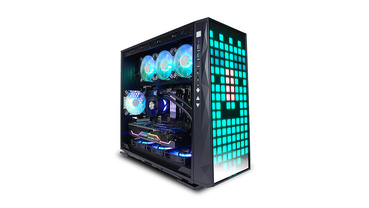 In Win 309/Midi Tower/Transpar./Černá