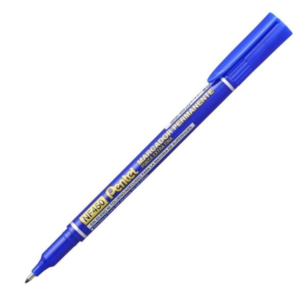 Permanentní popisovač Pentel NF450, modrý