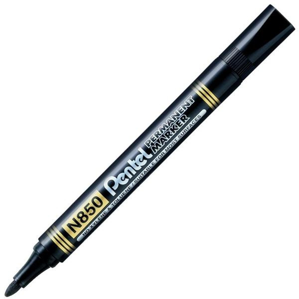 Permanentní popisovač Pentel N850, černý