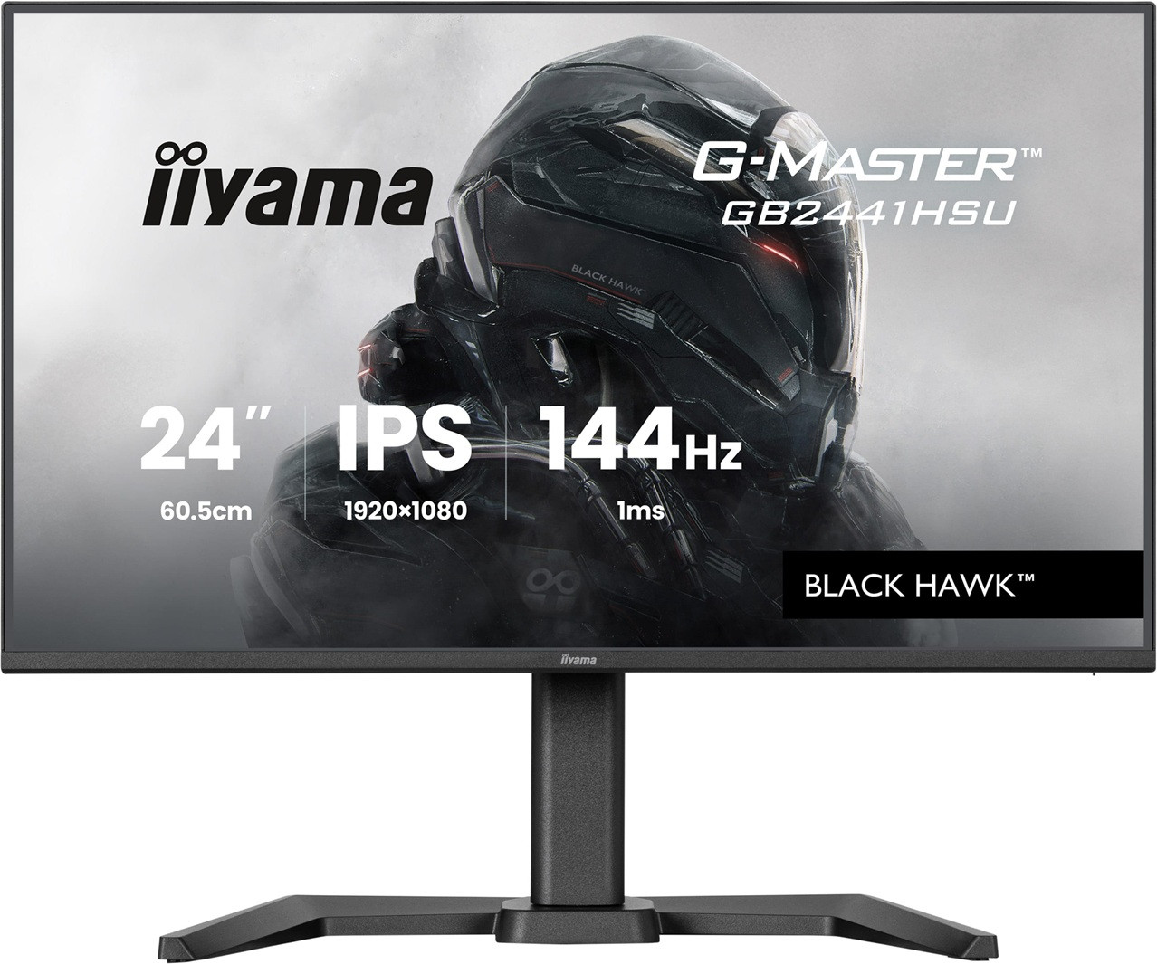 iiyama G-Master/GB2441HSU-B1/23,8"/IPS/FHD/144Hz/1ms/Černá/3R