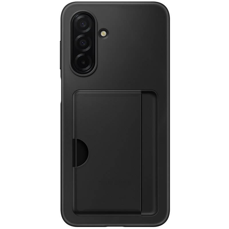 Samsung Zadní kryt s kapsou na kartu pro Galaxy A26 Black