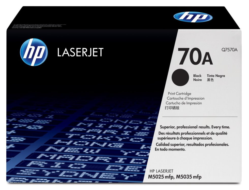 HP toner černý 70A pro LJ M5025mfp / M5035mfp, až 15000 str. originál