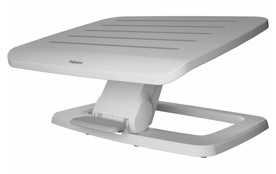 FELLOWES podložka pod nohy HANA LT/ 450mm x 175mm x 360mm/ kov/tuhý plast/ bílá