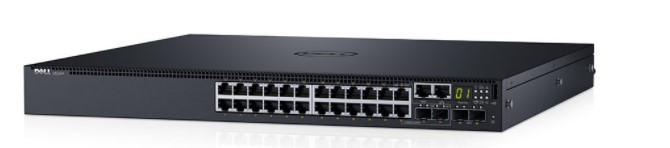 Dell S3124P L3 PoE+ 24x1GbE 2x Combo 2x 10GbE SFP+