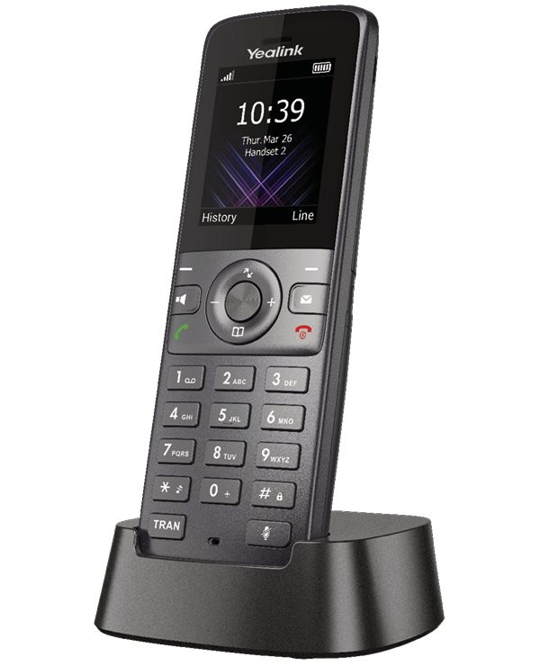 Yealink W73H_V4   IP DECT ručka pro W73P a W70B, 1,8“ bar.disp
