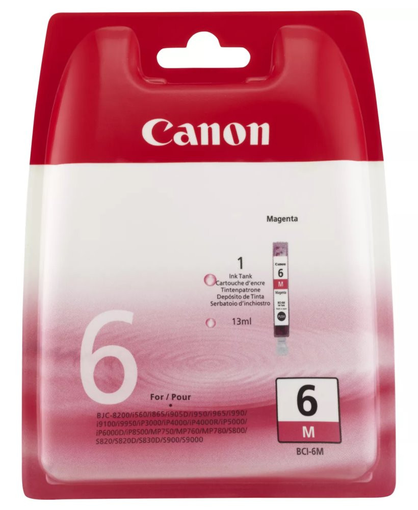 Canon inkoustová náplň BCI-6M/ Magenta