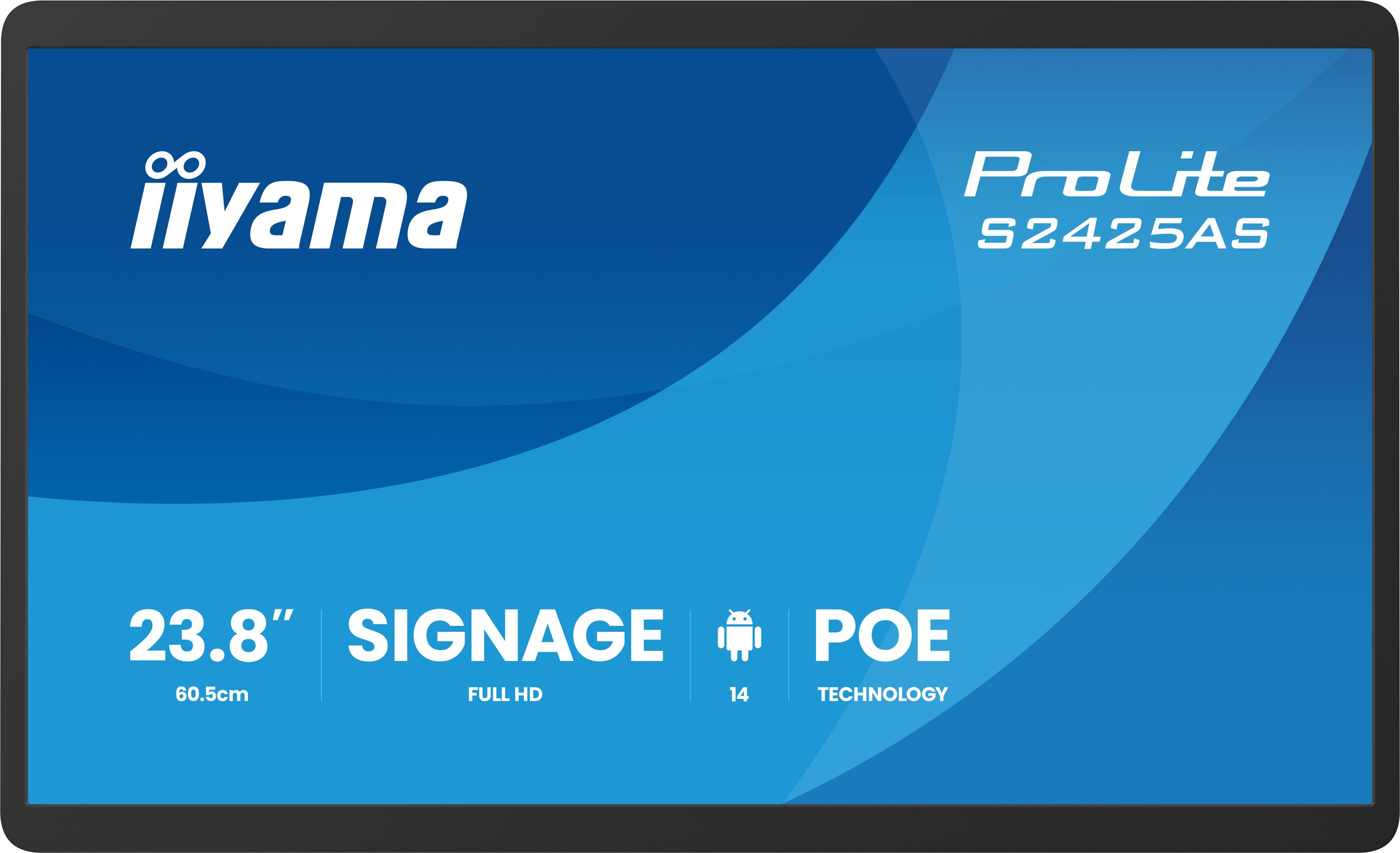 24" iiyama  S2425AS-B1P:IPS,FHD,Android