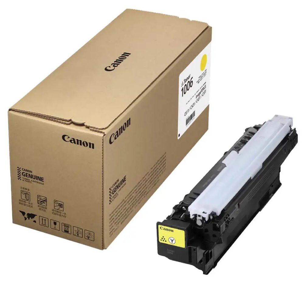 Canon originální toner 1006 yellow,  27 800 stran A4 (5%)