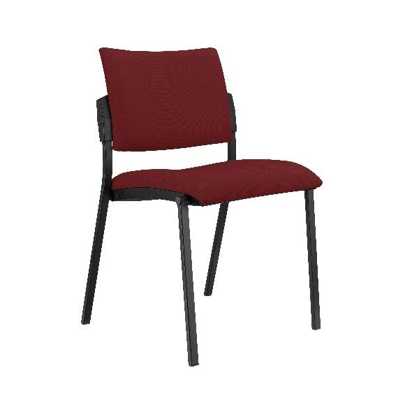 Konferenční židle Kubic, bordó