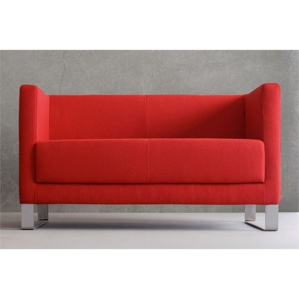 Sofa Vancouver Lite, 2,5místné, červené