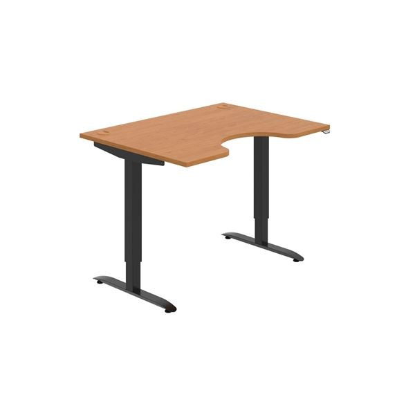 Psací stůl Hobis Motion Ergo MSE 2 1200 - olše/čer