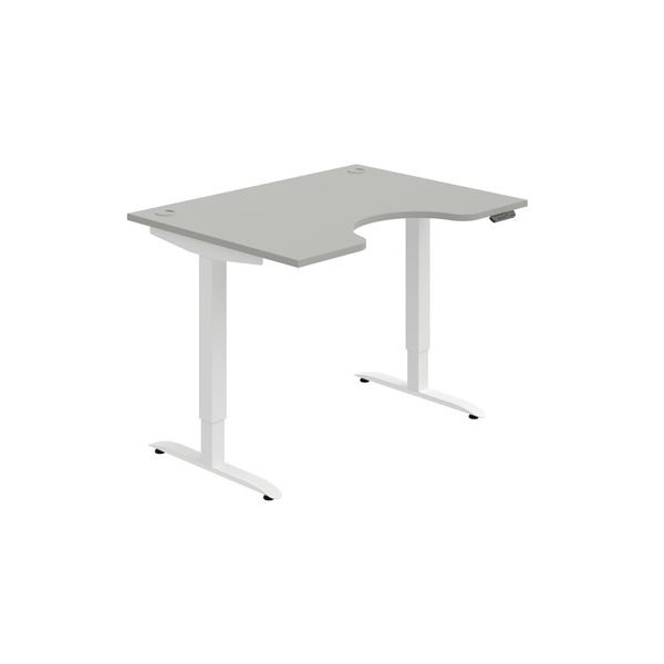 Psací stůl Hobis Motion Ergo MSE 2M 1200 - šedá/bí