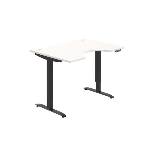 Psací stůl Hobis Motion Ergo MSE 2M 1200 - bílá/če