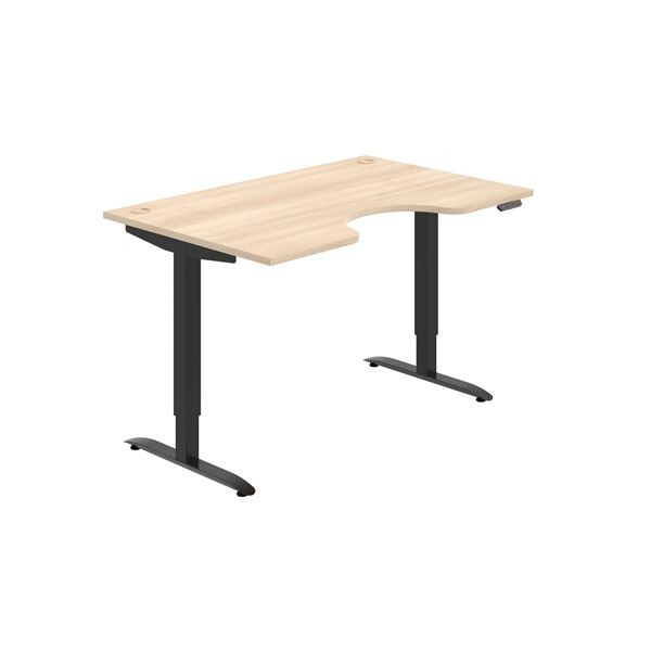 Psací stůl Hobis Motion Ergo MSE 2M 1400 - akát/če