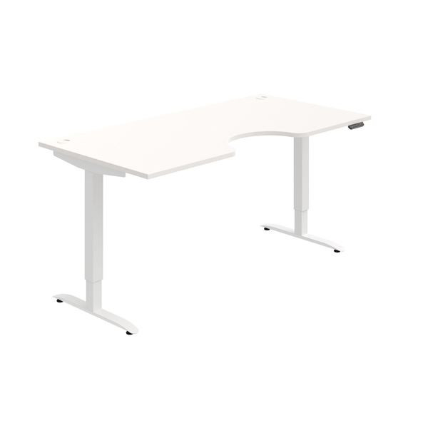 Psací stůl Hobis Motion Ergo MSE 2M 1800 - bílá/bí