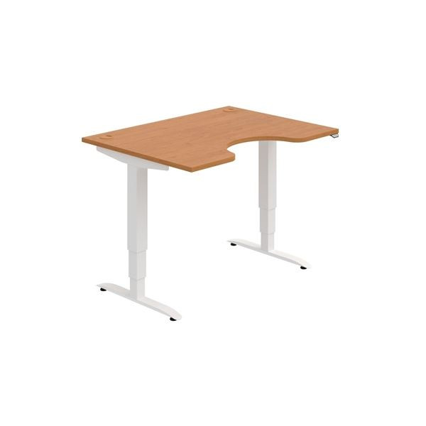 Psací stůl Hobis Motion Ergo MSE 3 1200 - olše/bíl