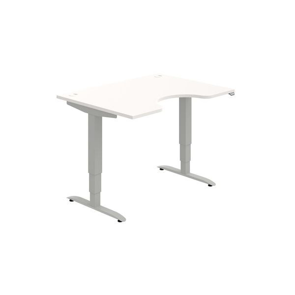 Psací stůl Hobis Motion Ergo MSE 3 1200 - bílá/šed