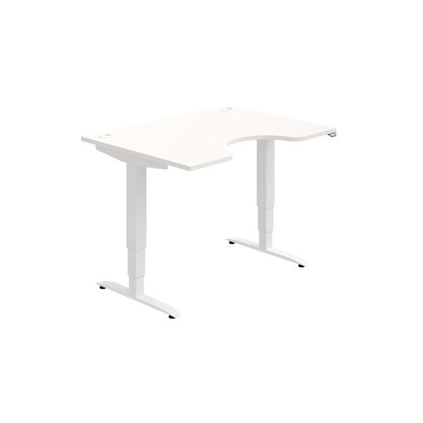 Psací stůl Hobis Motion Ergo MSE 3 1200 - bílá/bíl