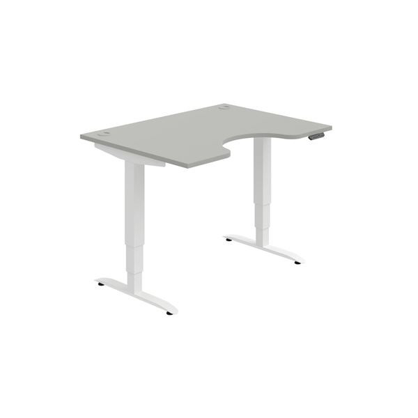 Psací stůl Hobis Motion Ergo MSE 3M 1200 - šedá/bí